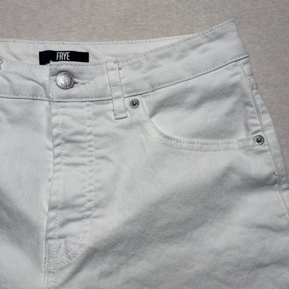 Frye White Jeans Skinny size 4/27 NWOT